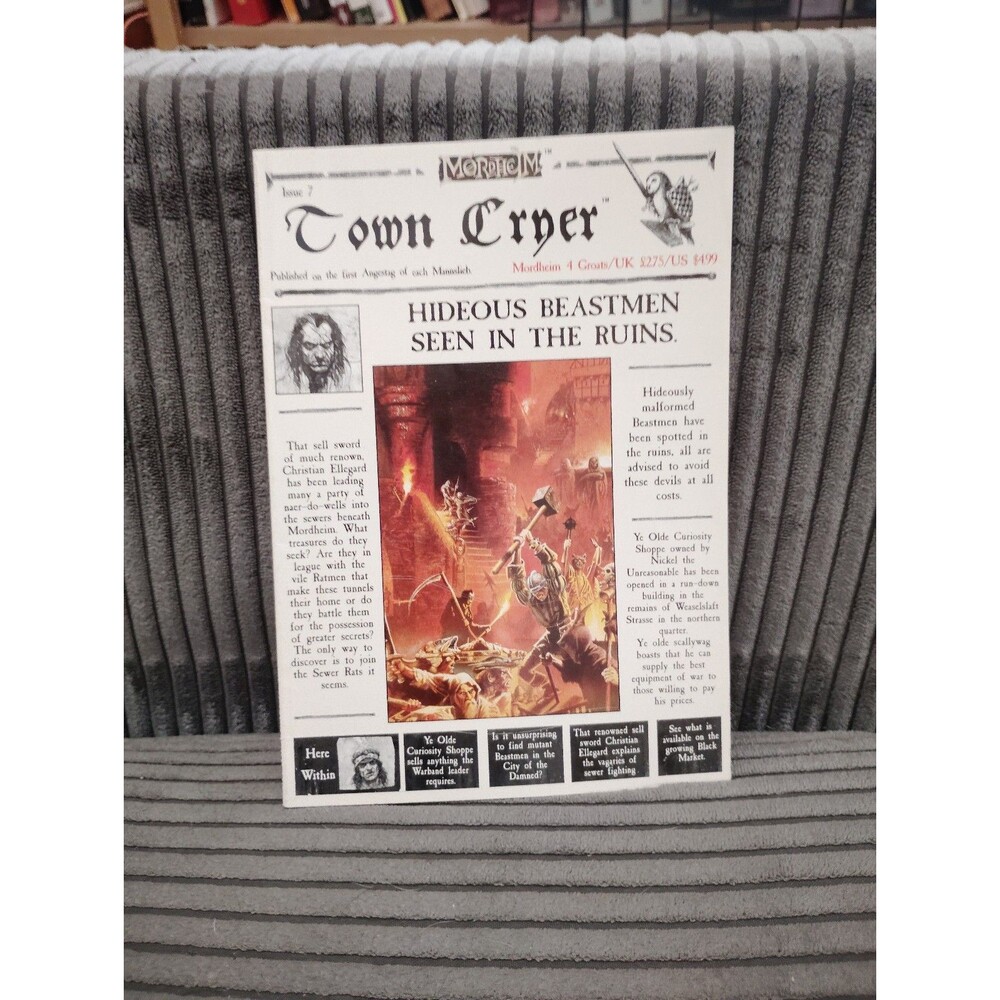 Mordheim Town Cryer Issue 7 - Beastmen in the Ruins